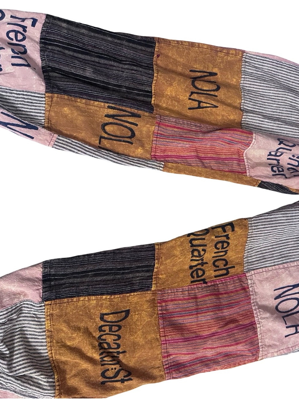 Rising International Patchwork New Orleans Graphic Jumpsuit - Picture 6 of 11
